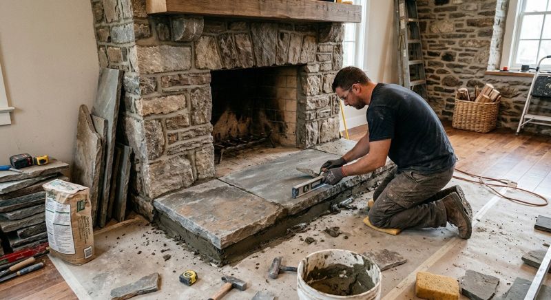 Hearth Installation in Alpharetta, GA