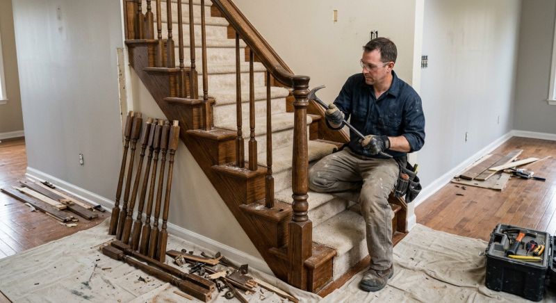 Banister Removal in Houston, TX